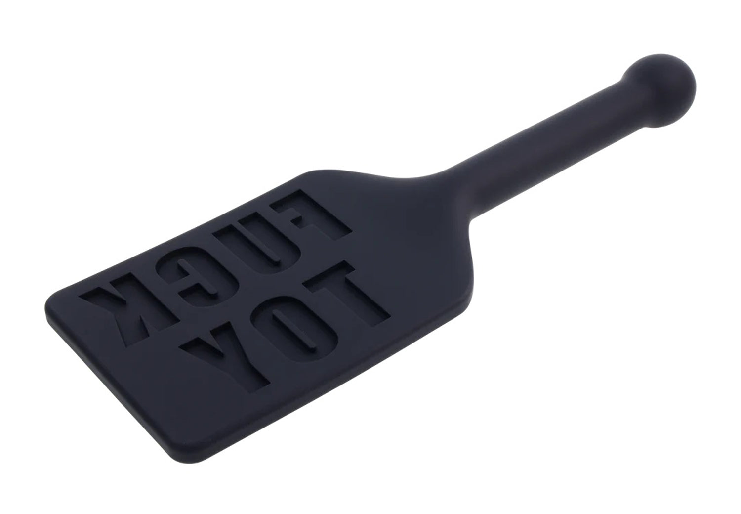 Edge Fuck Toy Silicone Paddle - Black Default Title