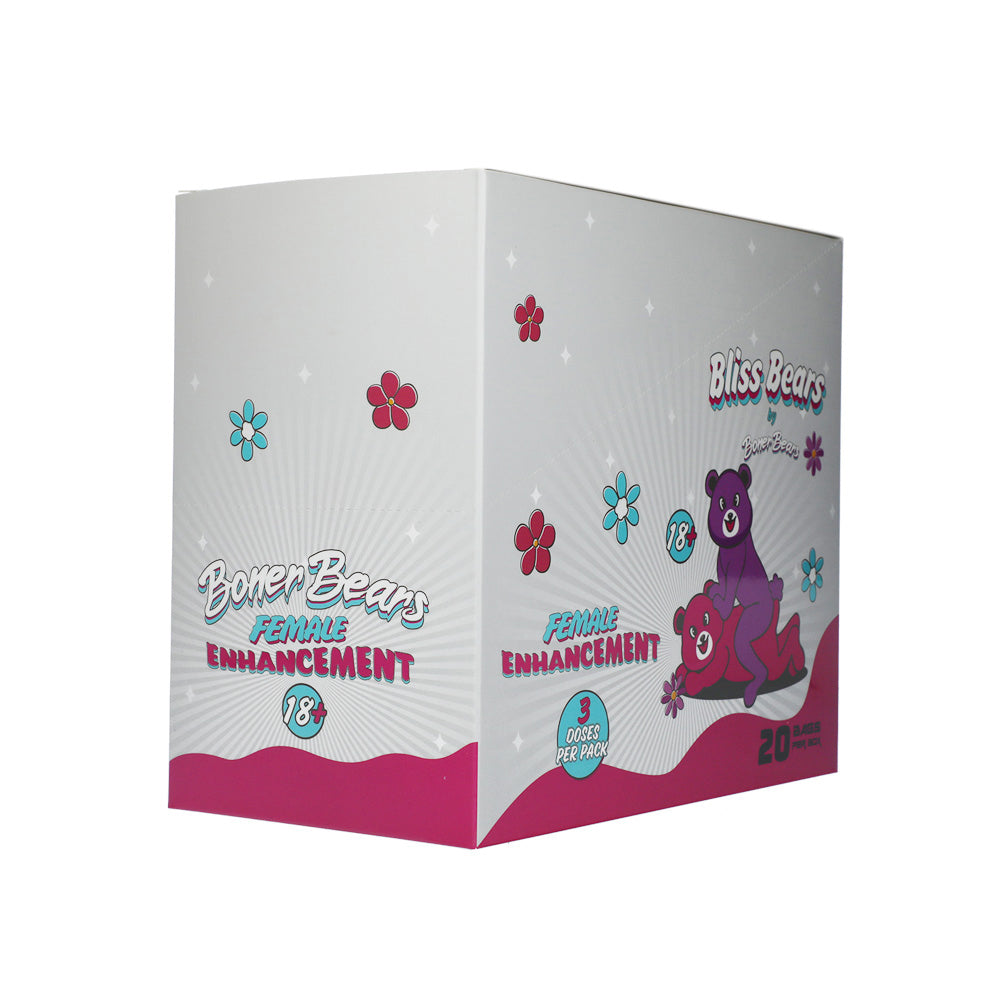 Bliss Bears Female Enhancement Gummies (20 Count) - Display - (Net)