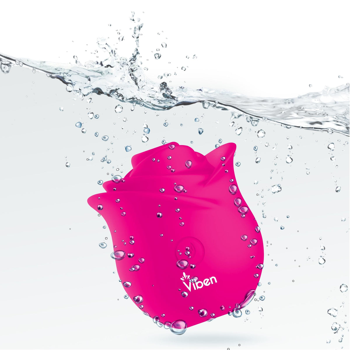 Zen Rose - Hot Pink - Estimulador portátil de pezones y clítoris Rose - Solo preventa