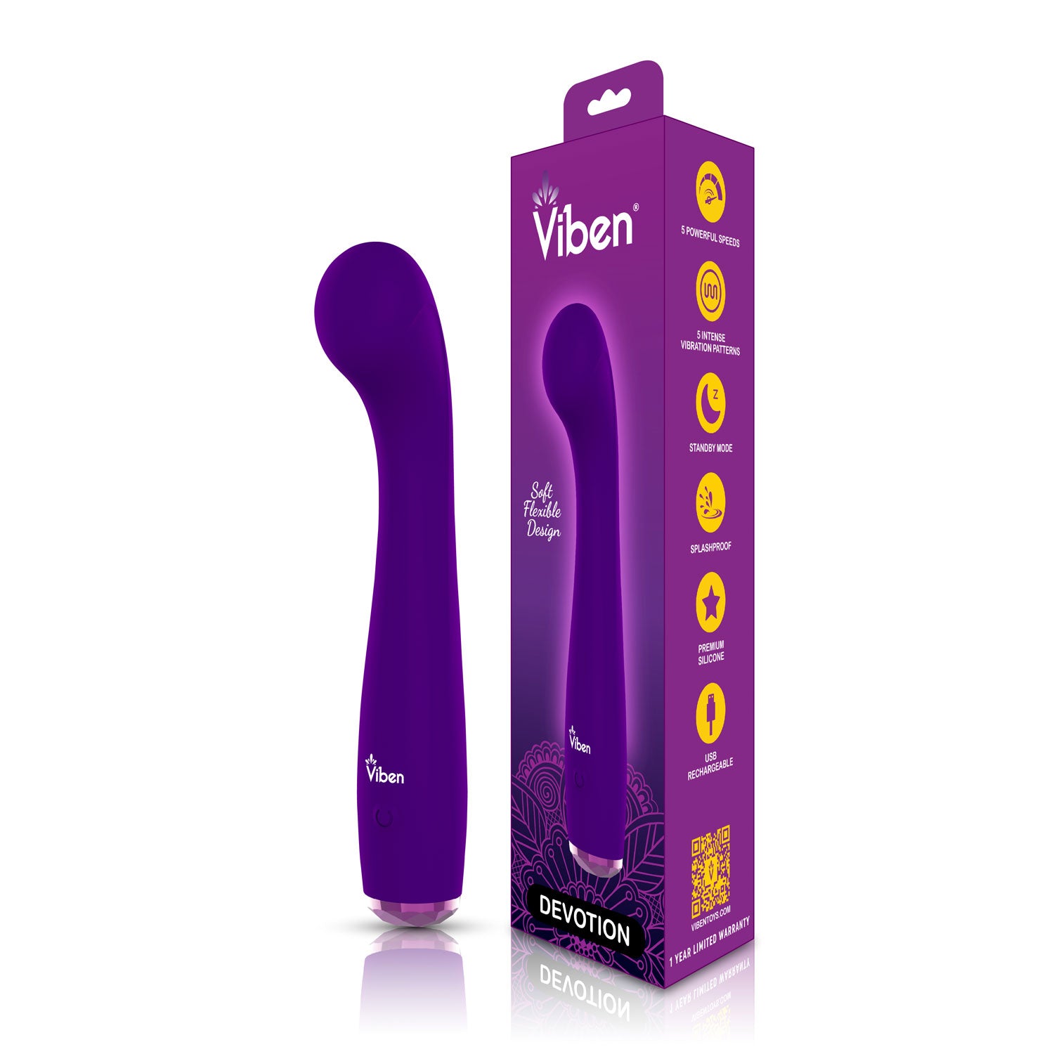 Presale Only - Devotion - Violet Intense G-Spot- Vibe