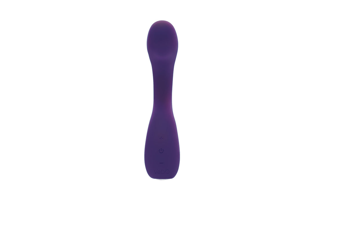 Vibrador de punto G recargable Desire - Púrpura