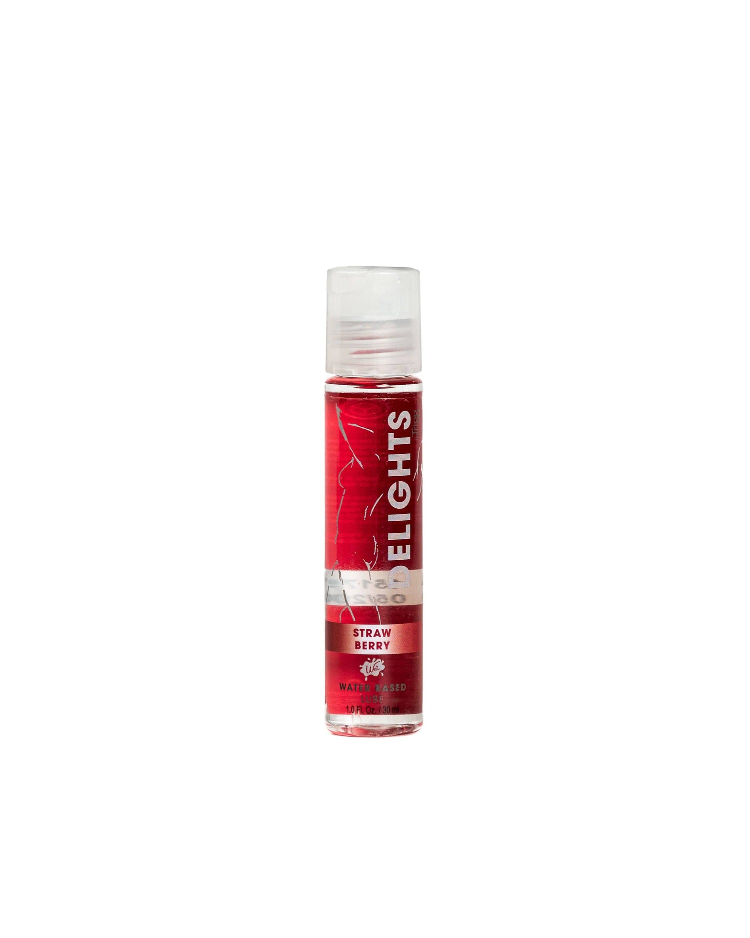 Wet Delicious Oral Play - Strawberry - Waterbased Flavored Lubricant 1 Oz