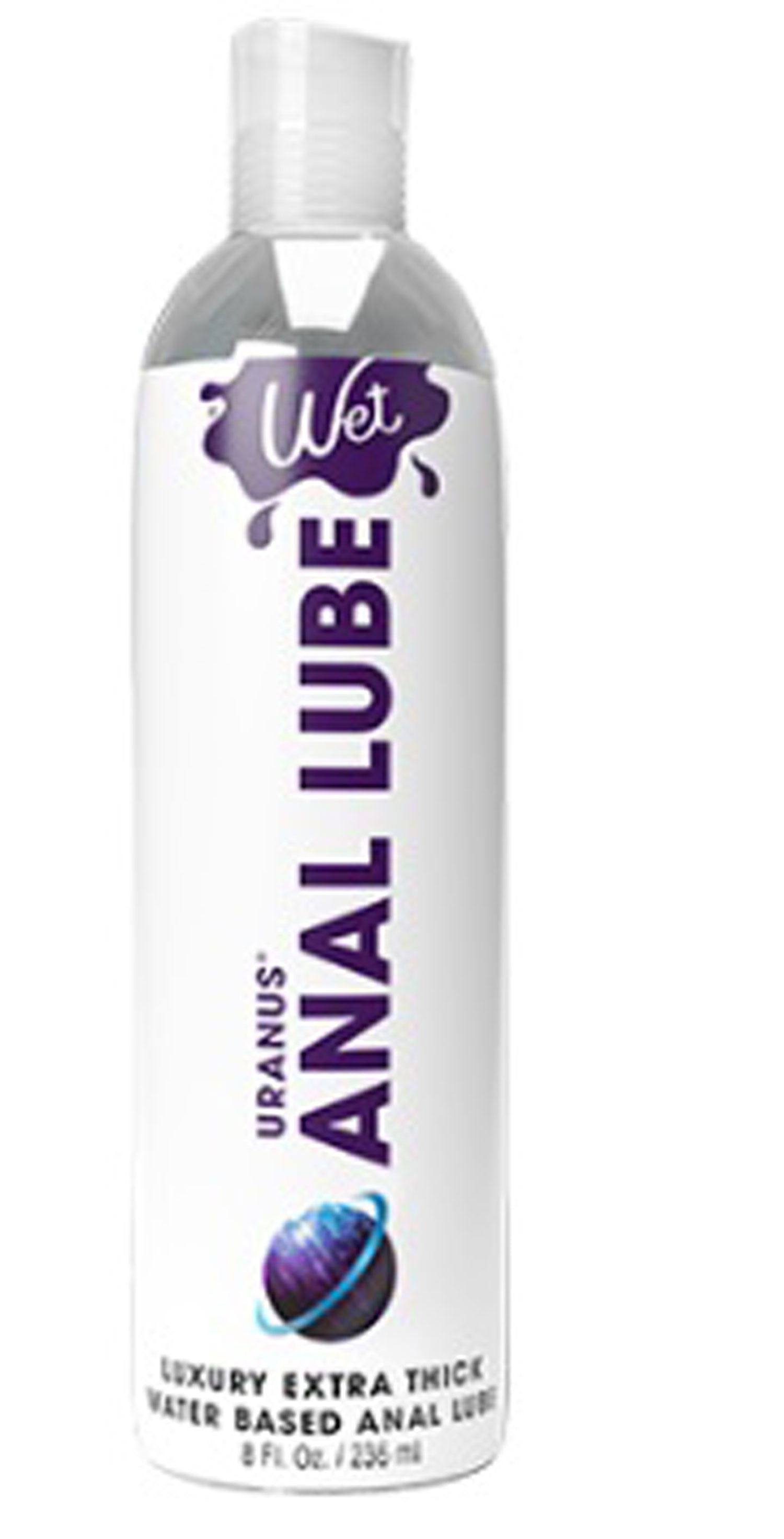 Wet Anal Lube 8oz Uranus Extra Thick Water Based Default Title
