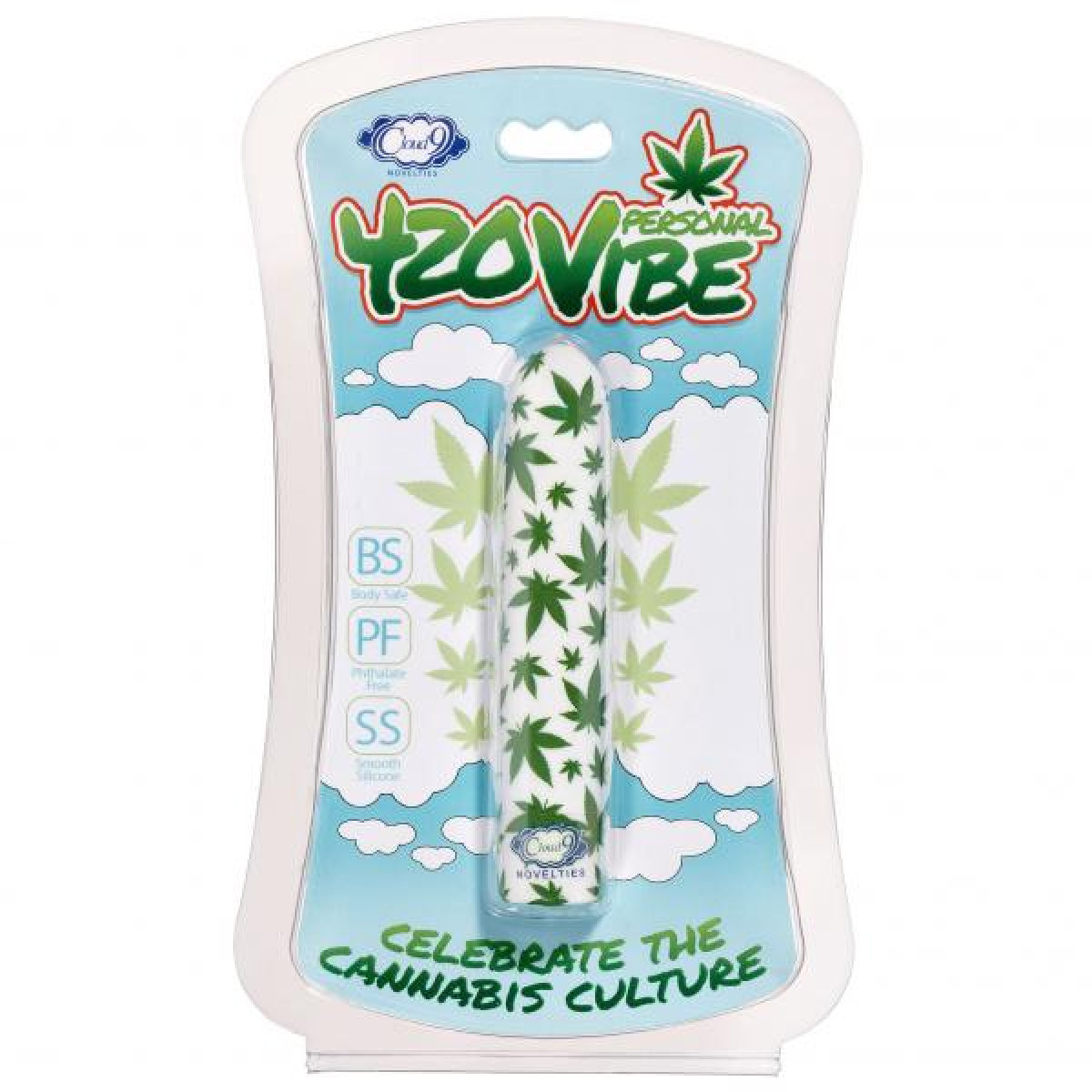 420 Slim Cannabis Leaf Vibe - White/green Default Title