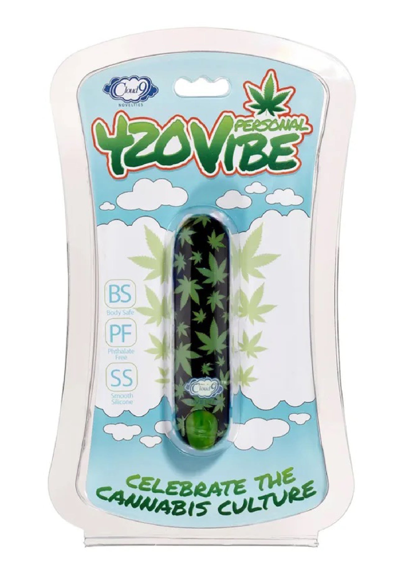 420 Stubby Vibe Cannabis Leaf - Black/green Default Title