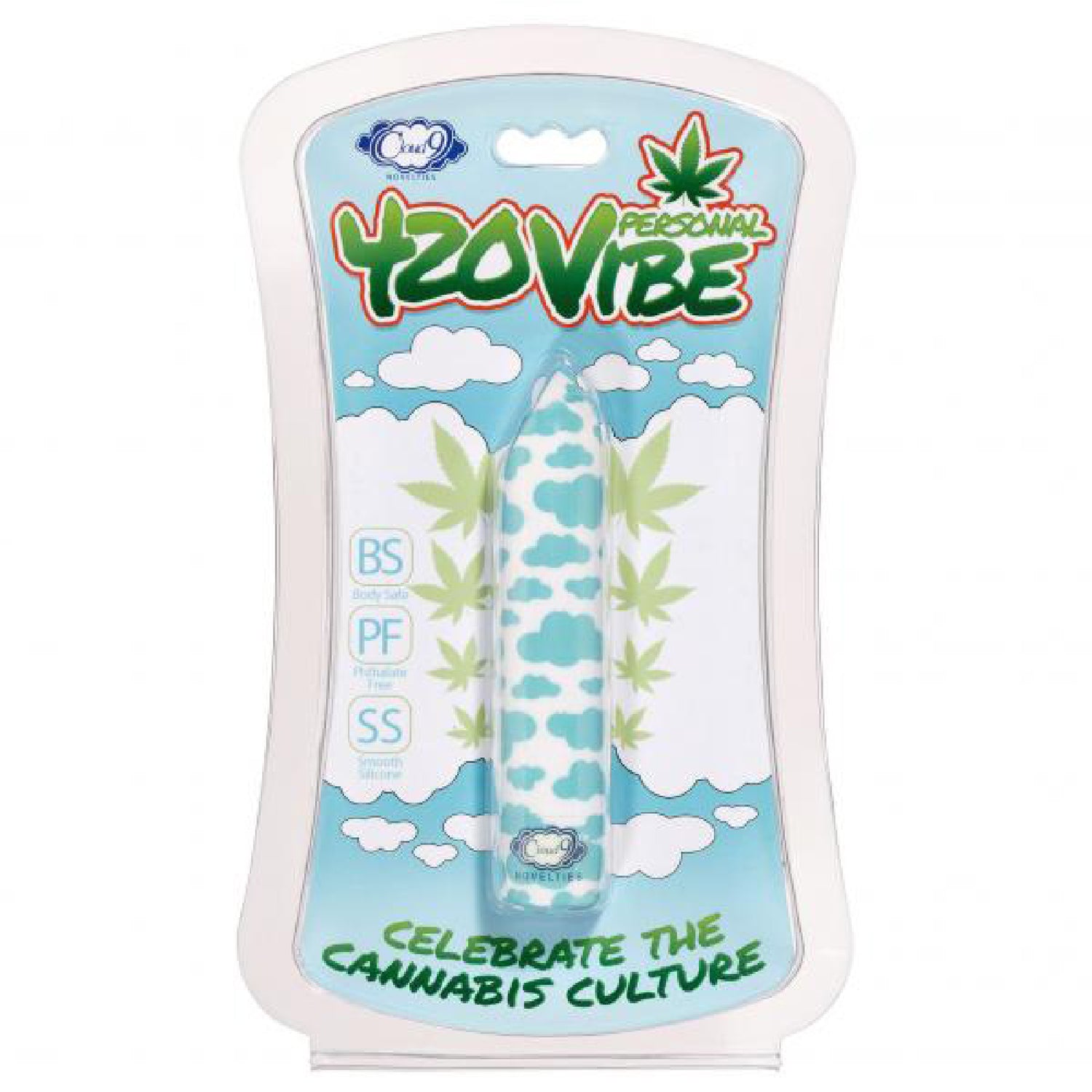 420 Slim Vibe Cloud - White/blue Default Title