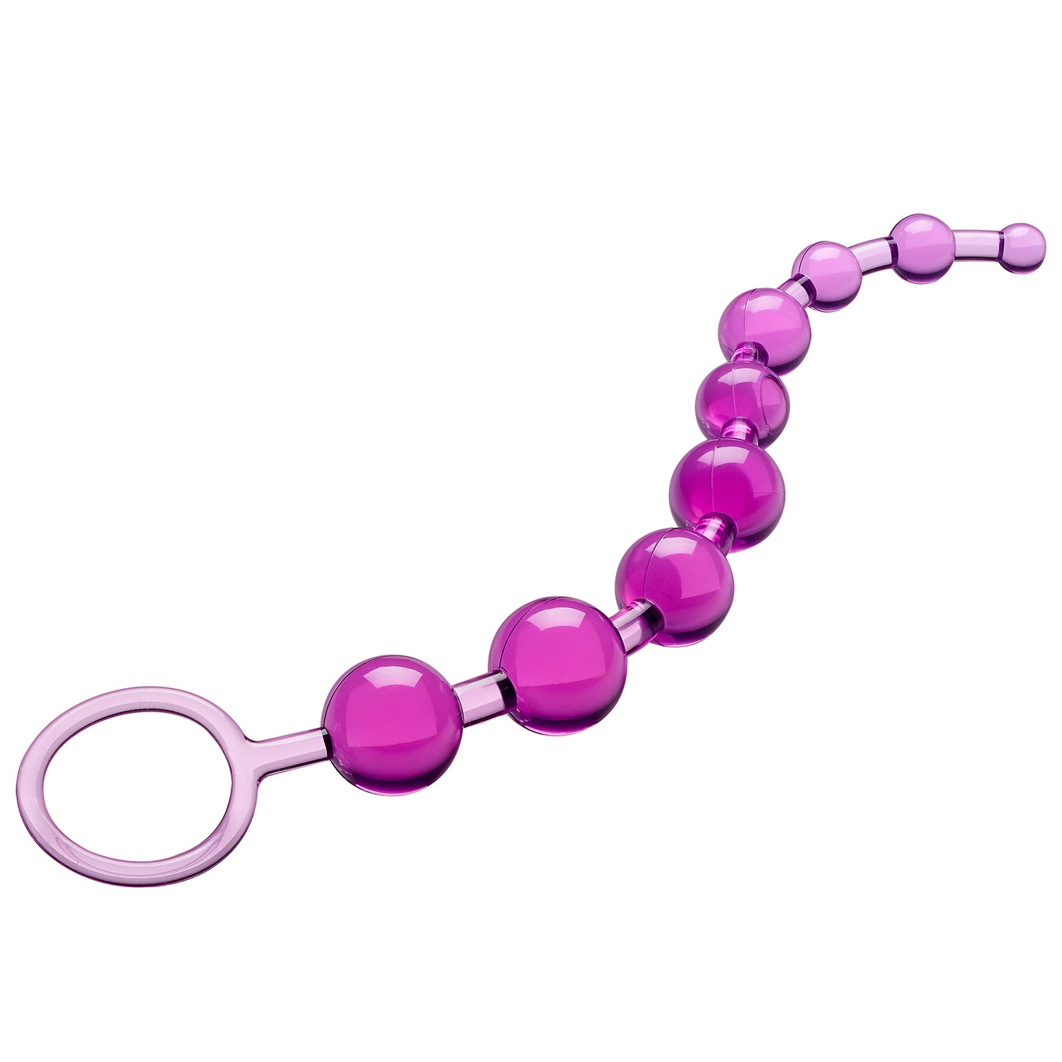 Classic Anal Beads Purple Default Title