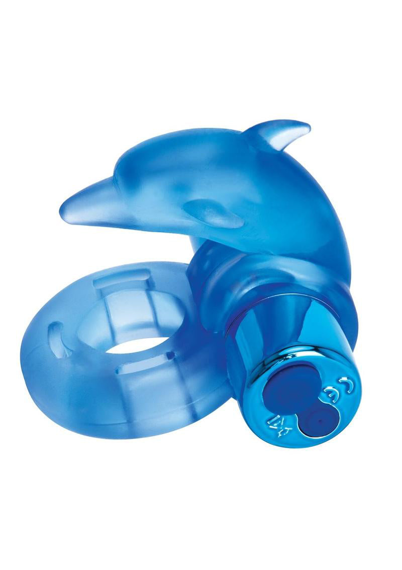 Anillo de delfín bailando recargable Bodywand - Azul