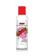 "Smack Warming and Lickable Massage Oil - Cherry 2 Oz LG-BT406"