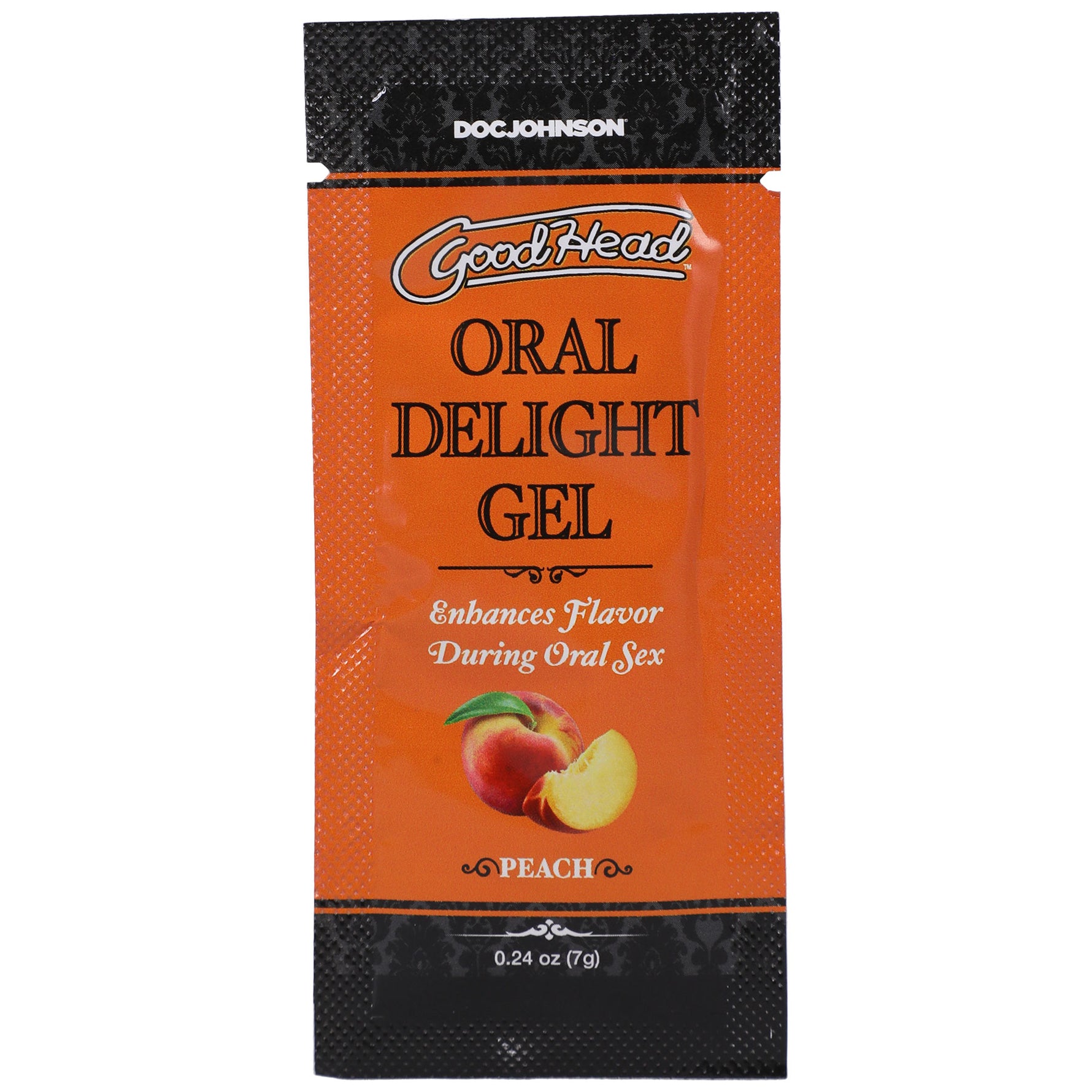 "Goodhead - Oral Delight Gel - Peach - 0.24 Oz DJ1387-38-BU"