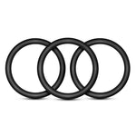 "Performance - Vs3 Pure Premium Silicone Cockrings - Large - Black BL-72815"