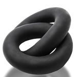 "Shackle Double Link'd Cock/ball Rings - Black OX-104-NGT"