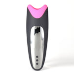"Piper USB Rechargeable Multi Function Masturbator With Suction - Black/pink MTLM18-F01"