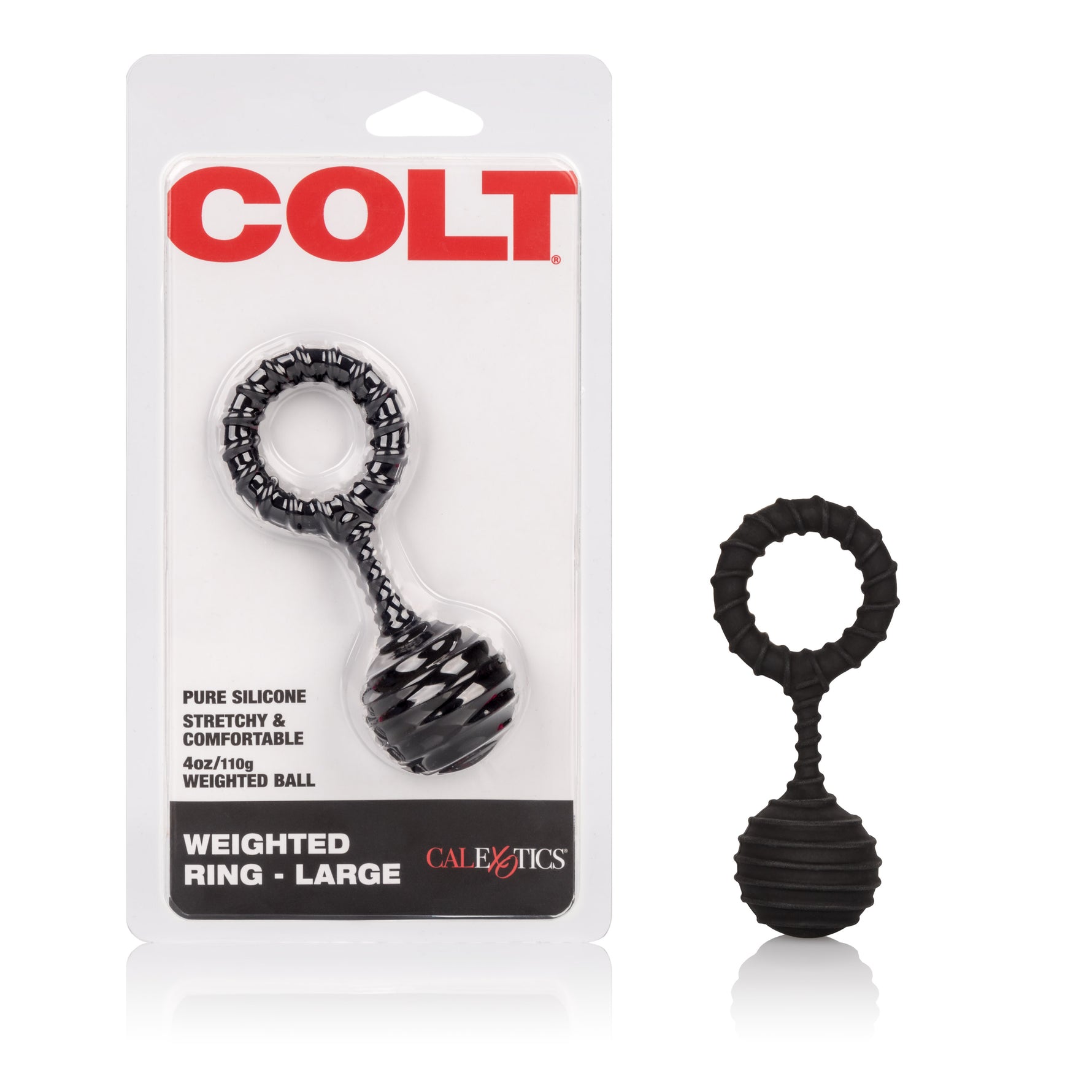 CalExotics Colt Weighted Ring Large — cock ring at Stuffgoodies