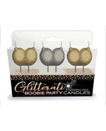 "Glitterati Boobie Candle Set LG-CP1075"