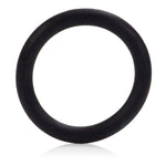 CalExotics Rubber Ring - Medium - Black — black cock ring at Stuffgoodies