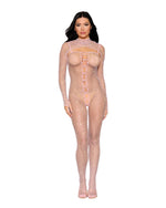 "Bodystocking and Shrug Dmnd - One Size - Pink DG-0509RSQTZOS"