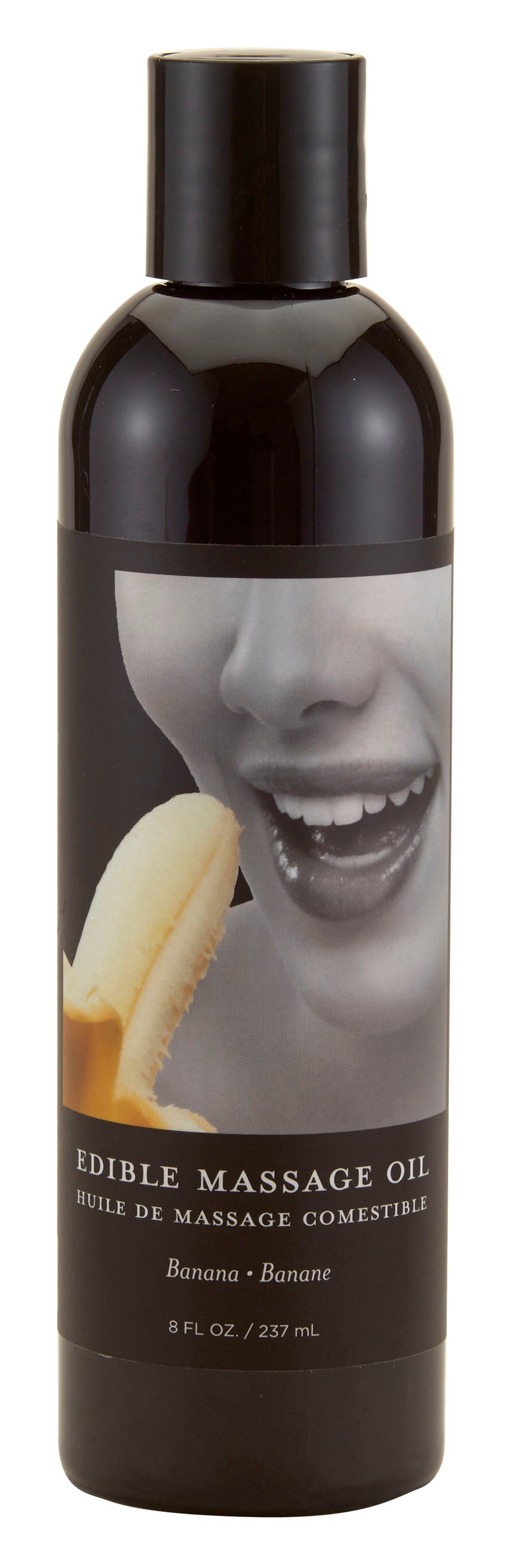 Earthly Body Edible Massage Oil - Banana - 8 Fl. Oz. — intimate product at Stuffgoodies