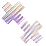 Neva Nude Mine Crafty 3d Pastel X Factor Nipztix Pasties Lustful Lilac Holographic — intimate product at Stuffgoodies