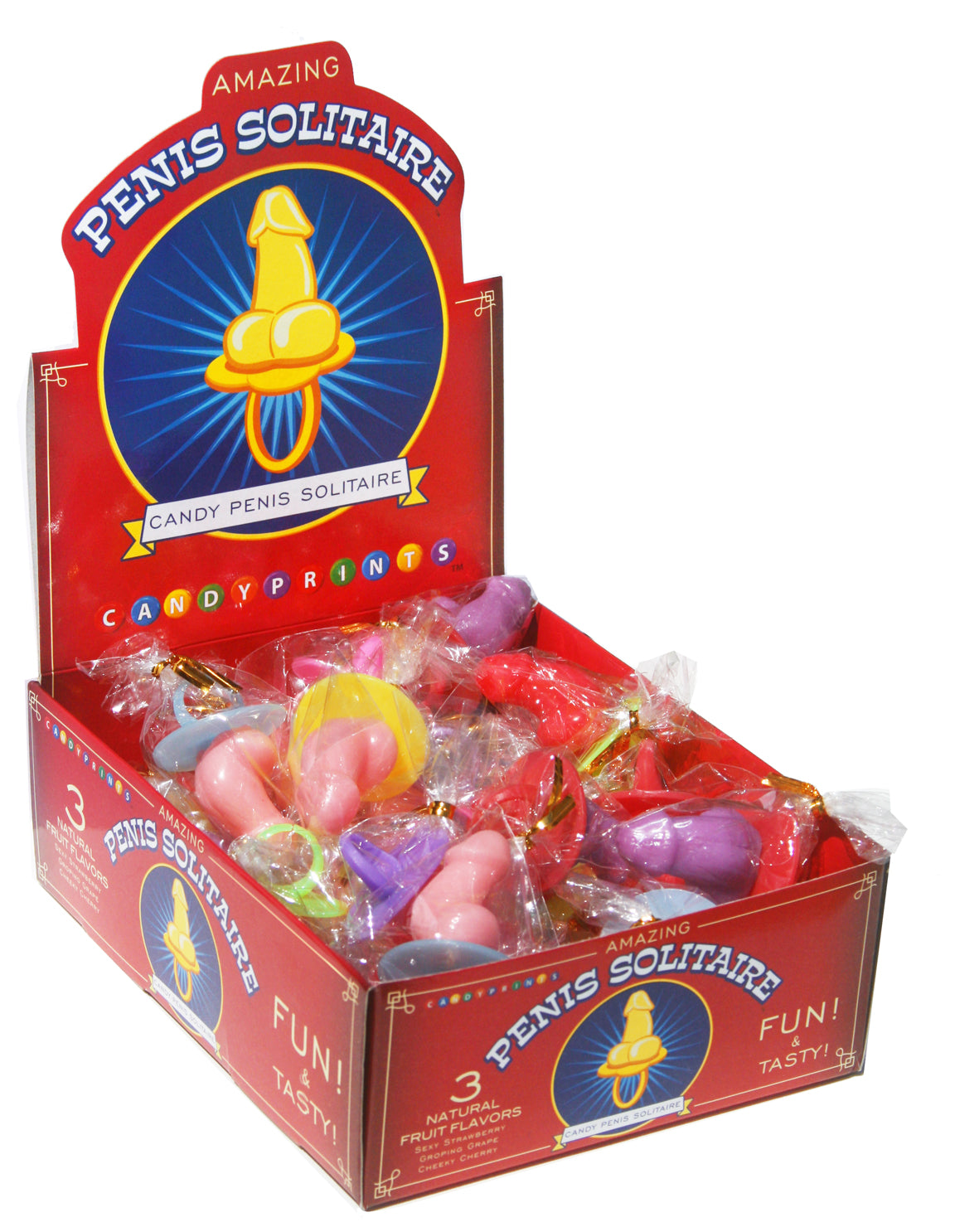 Little Genie Amazing Penis Solitaire - 30 Piece Display — multi intimate product at Stuffgoodies