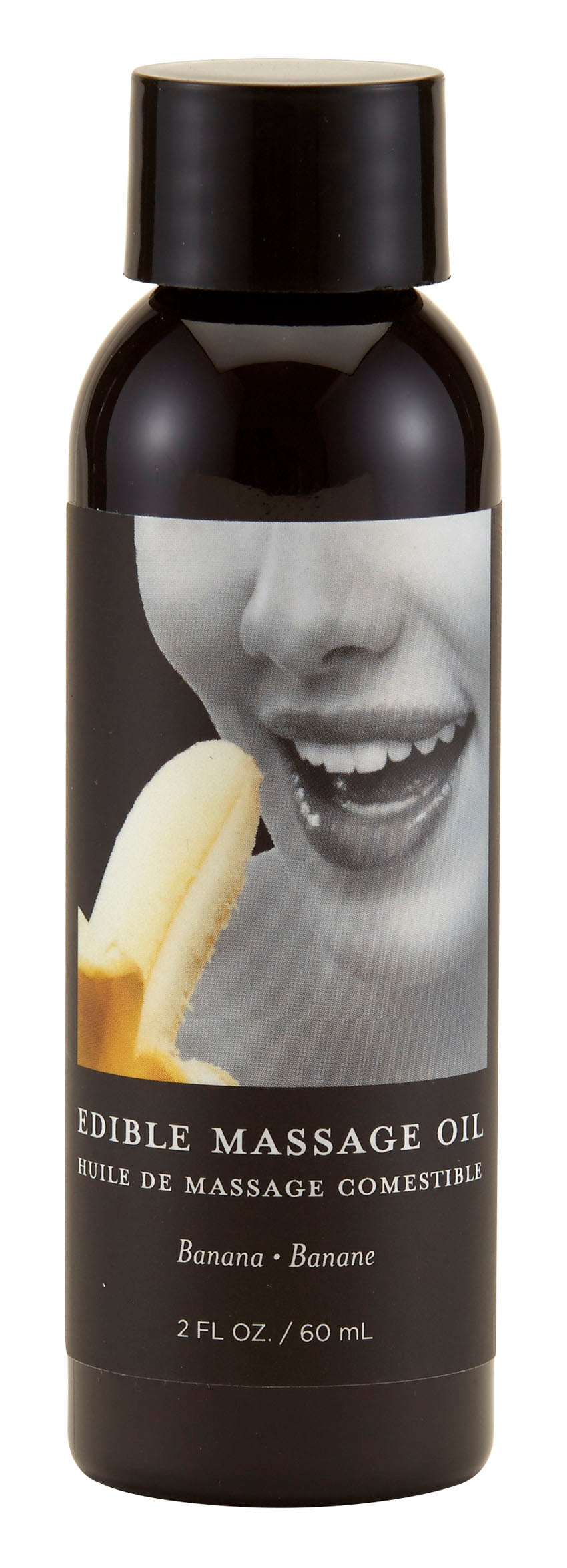 Earthly Body Edible Massage Oil - Banana - 2 Fl. Oz. — intimate product at Stuffgoodies