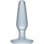 "Crystal Jellies Butt Plug - Medium - Clear DJ0289-04"