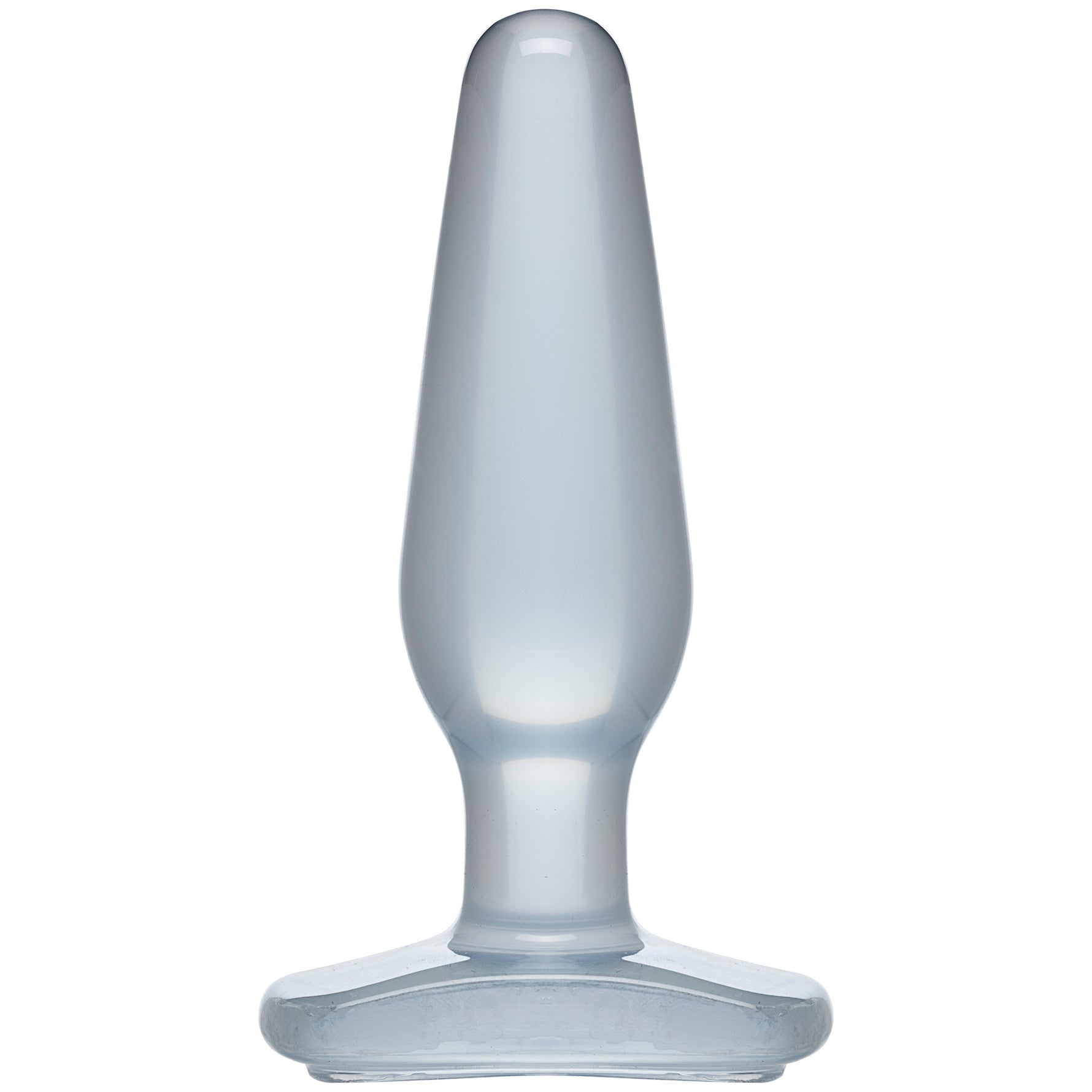 "Crystal Jellies Butt Plug - Medium - Clear DJ0289-04"