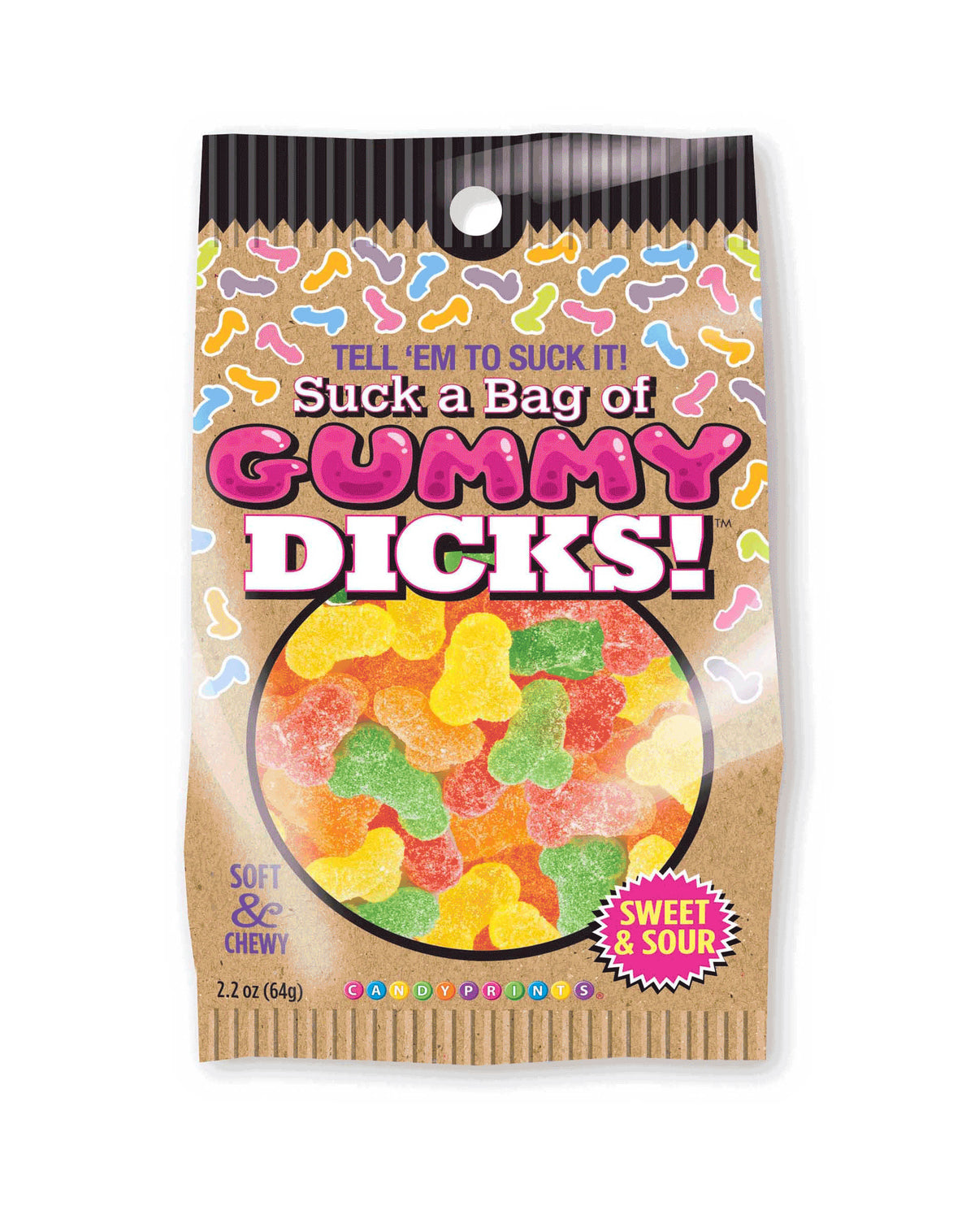 Little Genie Suck a Bag of Gummy Dicks — intimate product at Stuffgoodies