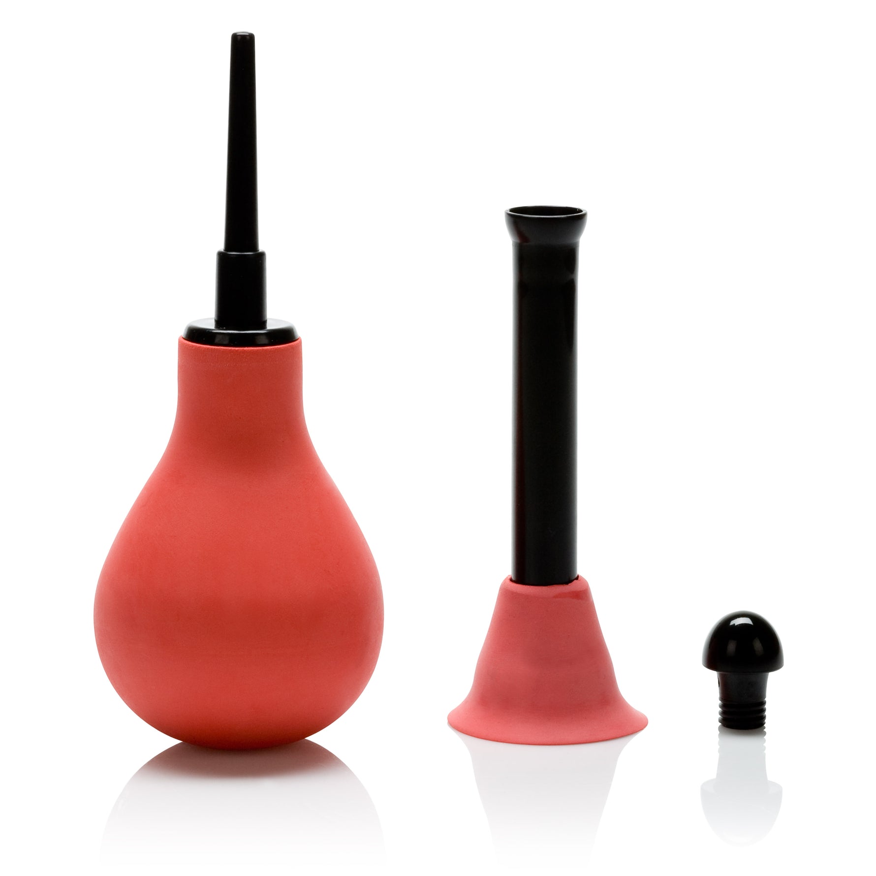 "Vulcanite Anal Douche With Attachement SE0373003"