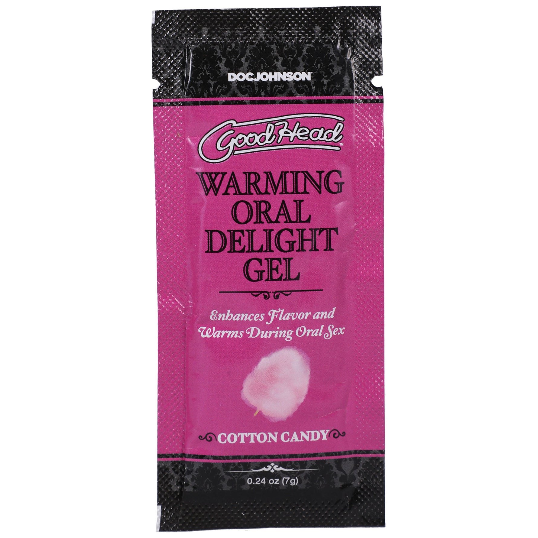 "Goodhead - Warming Oral Delight Gel - Cotton Candy - 0.24 Oz DJ1387-21-BU"