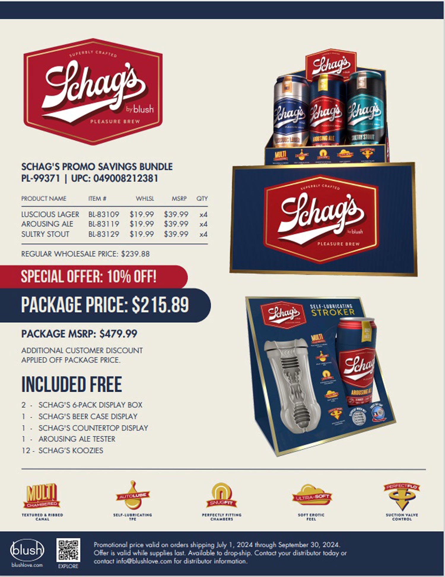 Blush Schag's Promo Bundle — intimate product at Stuffgoodies