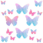 Neva Nude Tinky's Revenge Pink and Blue Holographic Blacklight Butterfly Nipple Sticker Crop Top — intimate product at Stuffgoodies