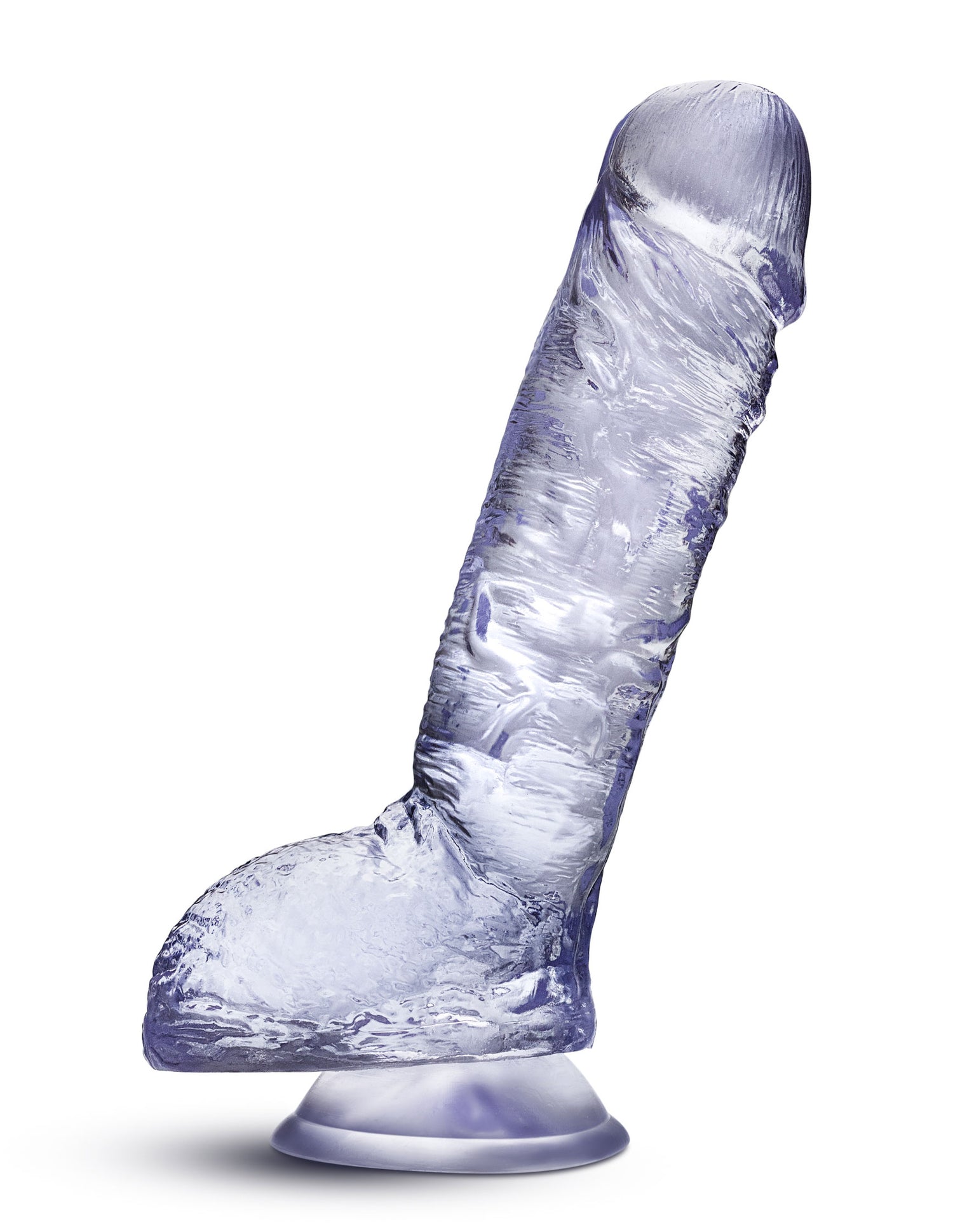 Blush B Yours Plus - Hearty N Hefty - Clear — clear dildo at Stuffgoodies