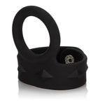 CalExotics Silicone Tri-Snap Scrotum Support Ring - Large — cock ring at Stuffgoodies
