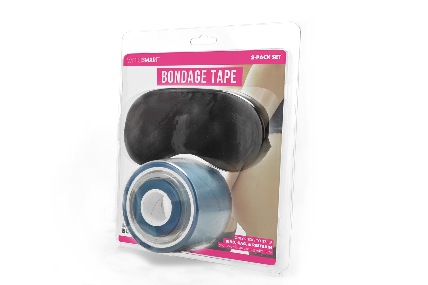 XGEN Whipsmart 100ft Bondage Tape Clear — clear bondage toy at Stuffgoodies