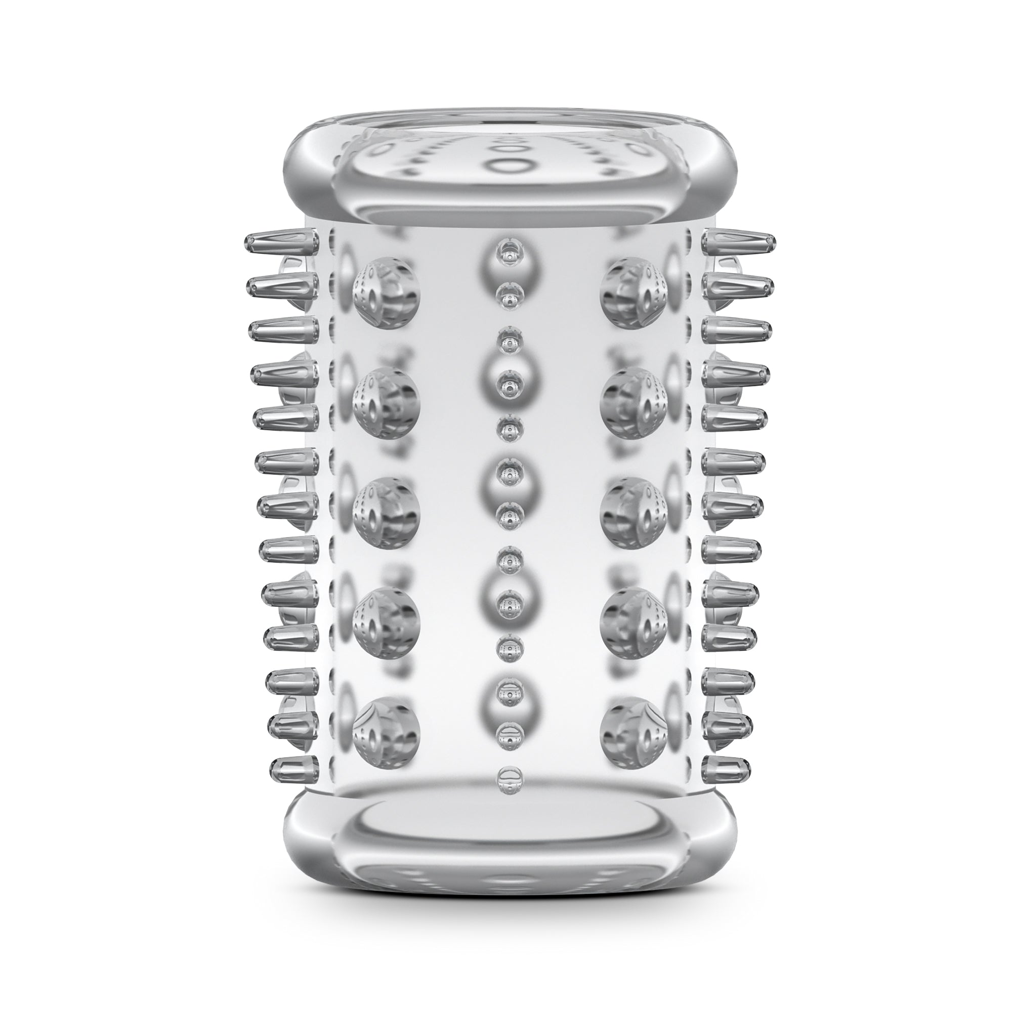 Blush Stay Hard Cock Sleeve 03 - Clear — clear cock ring at Stuffgoodies