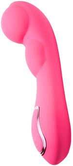 "Extreme-G Inflating G-Spot Silicone Vibrator - Pink INM-AH293"