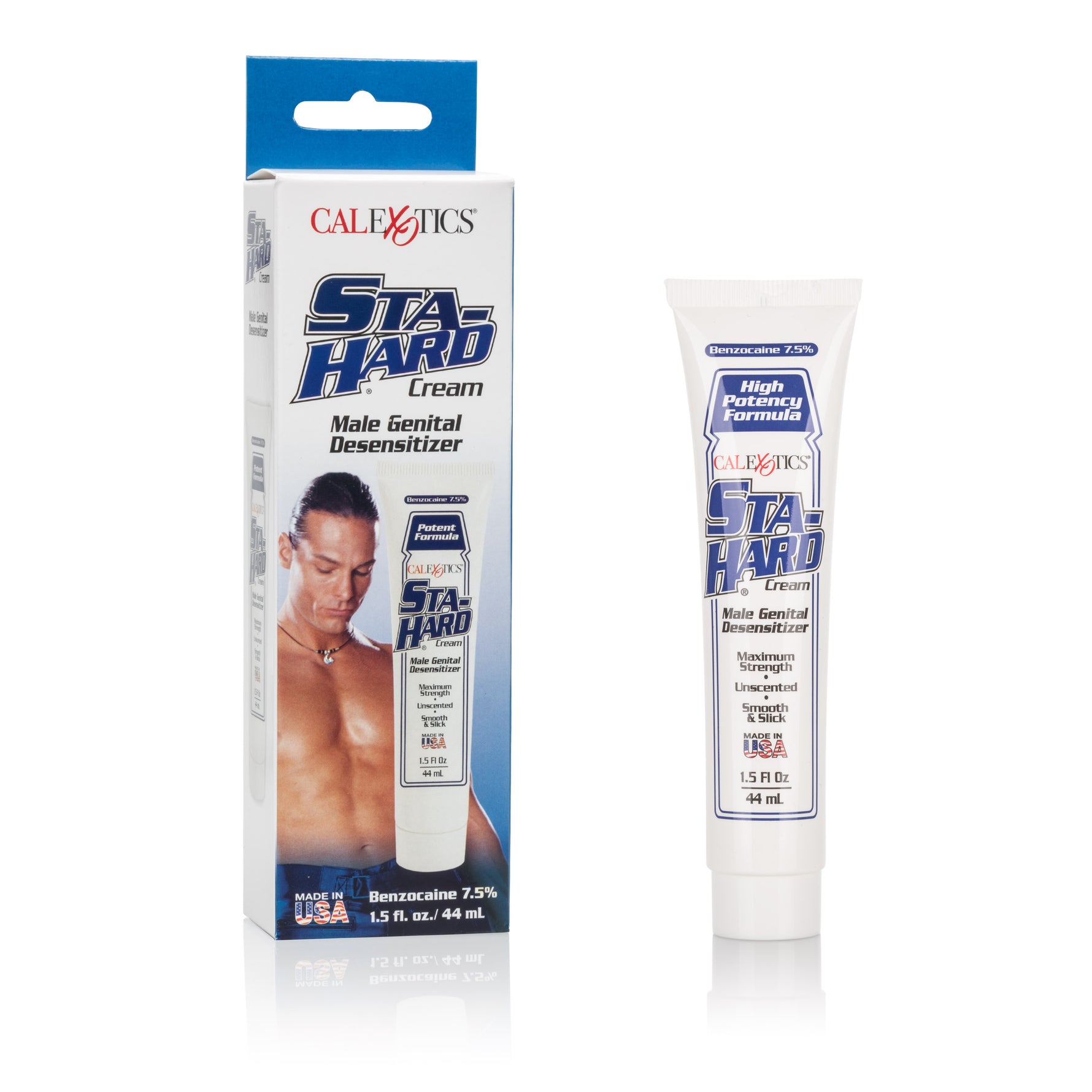 CalExotics Sta-Hard Cream - 2 Fl. Oz. - Boxed — lubricant at Stuffgoodies