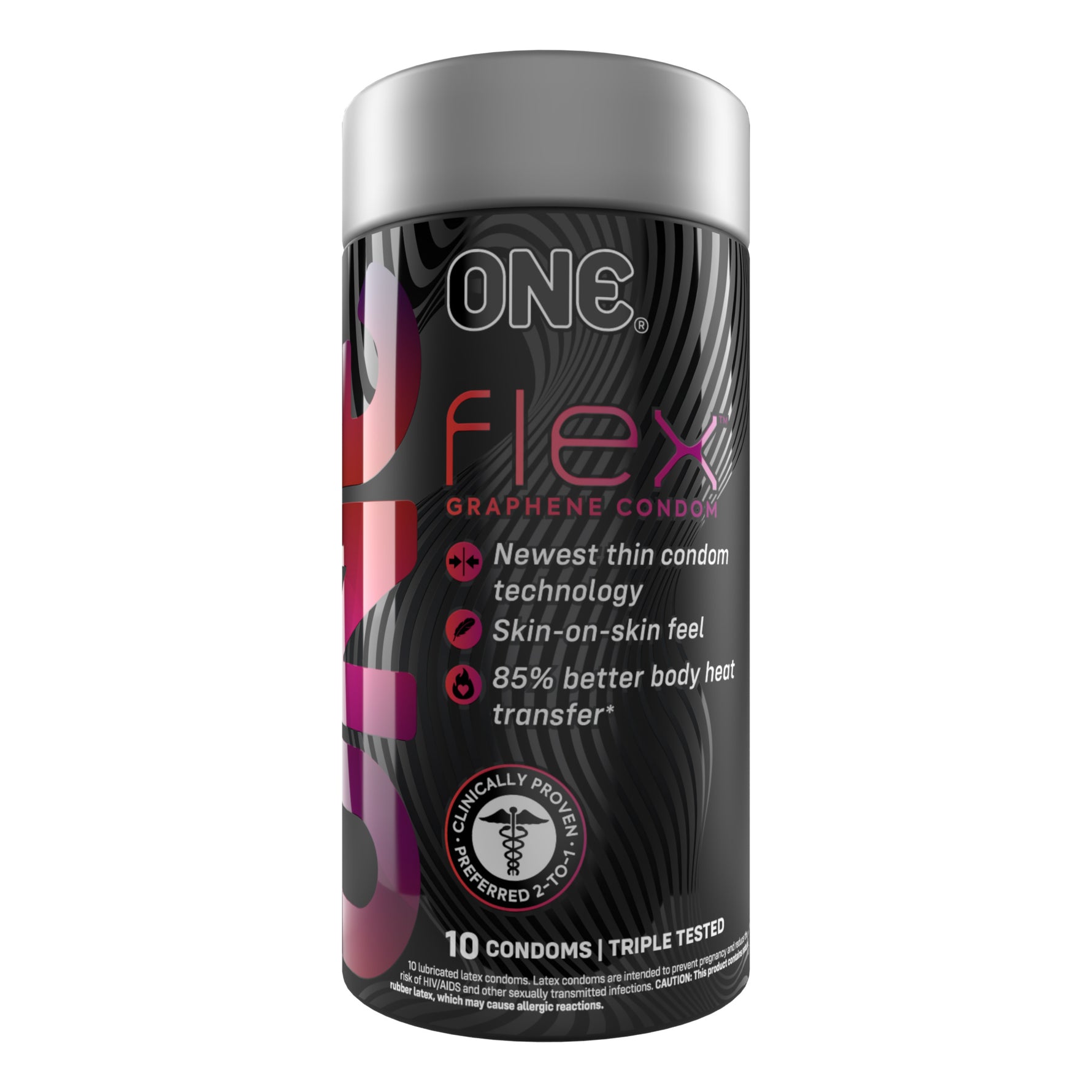 "One Flex 10 Count Condoms PM1131010"