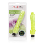 "Glow-in-the-Dark Jelly Penis Vibe 7 Inches - Green SE0641102"