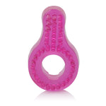 CalExotics Super Stretch Enhancer Ring - Pink — pink cock ring at Stuffgoodies