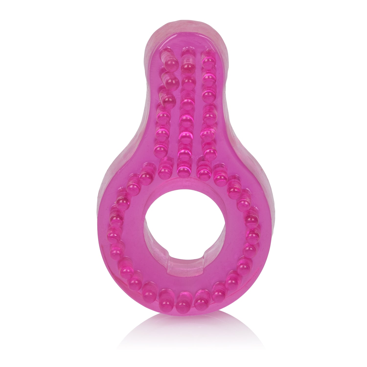CalExotics Super Stretch Enhancer Ring - Pink — pink cock ring at Stuffgoodies