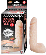 "Natural Realskin Squirting Penis 