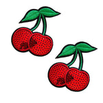 Neva Nude Cherry Licious Sequin Nifty Nipztix Nipple Cover Pasties — intimate product at Stuffgoodies