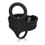 CalExotics Silicone Tri-Snap Ball Spreader — cock ring at Stuffgoodies