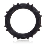 CalExotics Atlas Silicone Ring - Black — black cock ring at Stuffgoodies