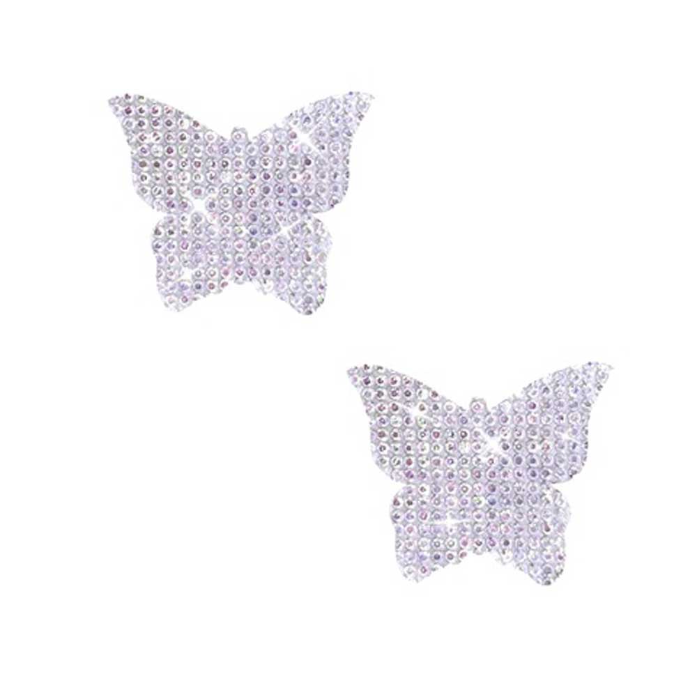 Neva Nude Razzle Dazzle Crystal Butterfly Jewel Sparkle Body Stickers 6 Pk — intimate product at Stuffgoodies