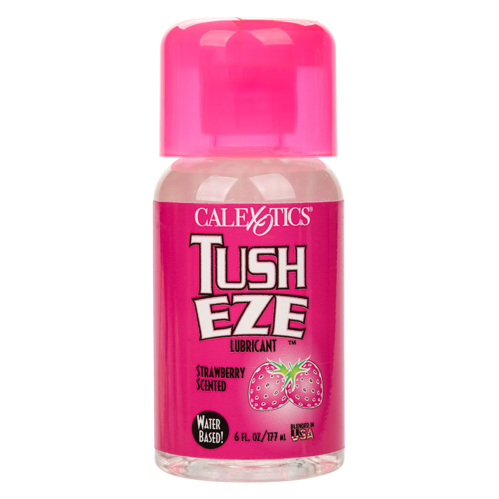 CalExotics Tush Eze Lubricant - Strawberry Scented - 6 Fl. Oz./177 ml — lubricant at Stuffgoodies