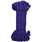 Doc Johnson Merci - Bind and Tie - 6mm Hemp Bondage Rope - 30 Feet - Violet — purple bondage toy at Stuffgoodies