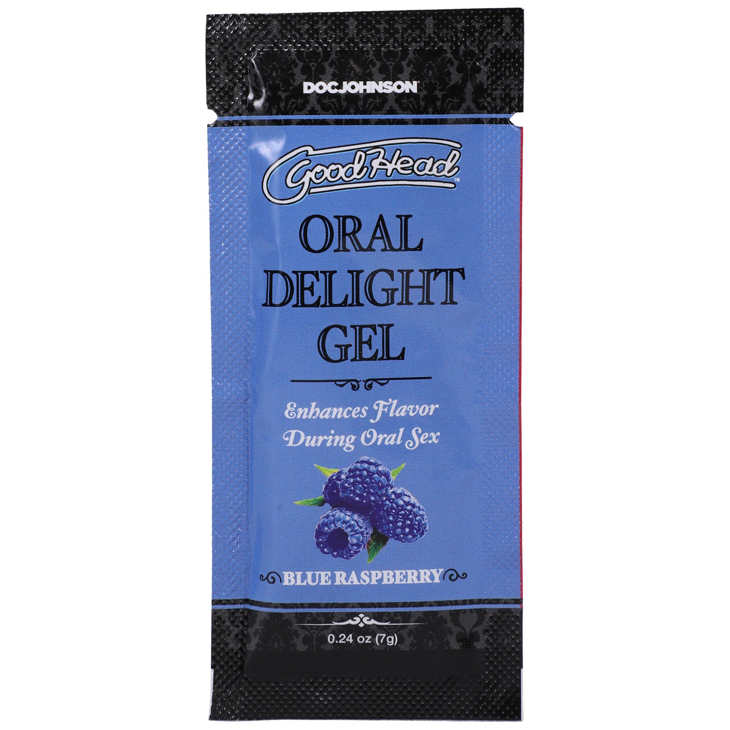 "Goodhead - Oral Delight Gel - Blue Raspberry - 0.24 Oz DJ1387-26-BU"